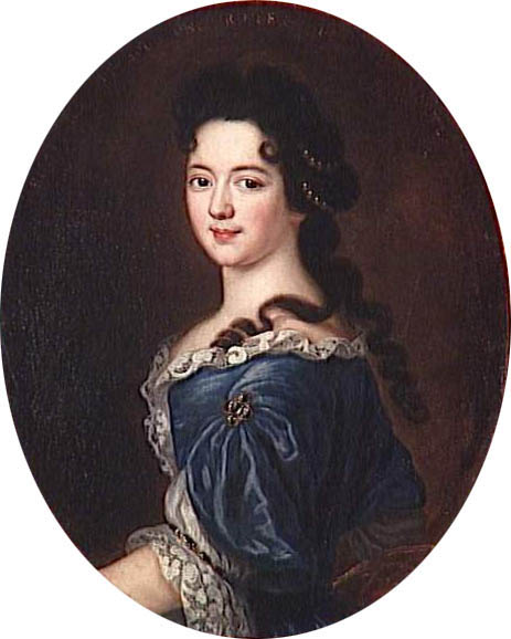 Portrait of Marie-Therese de Bourbon, princesse de Conti